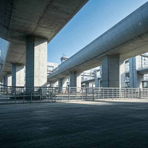 Industrial concrete infrastructure